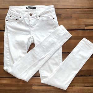 Levi 535 white jeans size 0